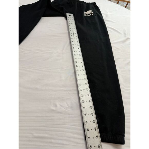 Roots Canada Tapered Black Jogger Sweatpants Black Size XS - Picture 4 of 10
